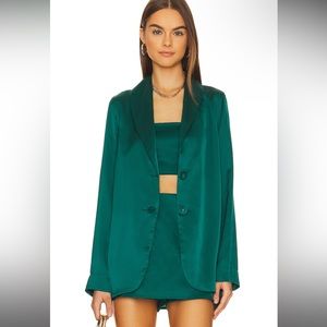 Show Me Your MuMu Felix Blazer - Emerald